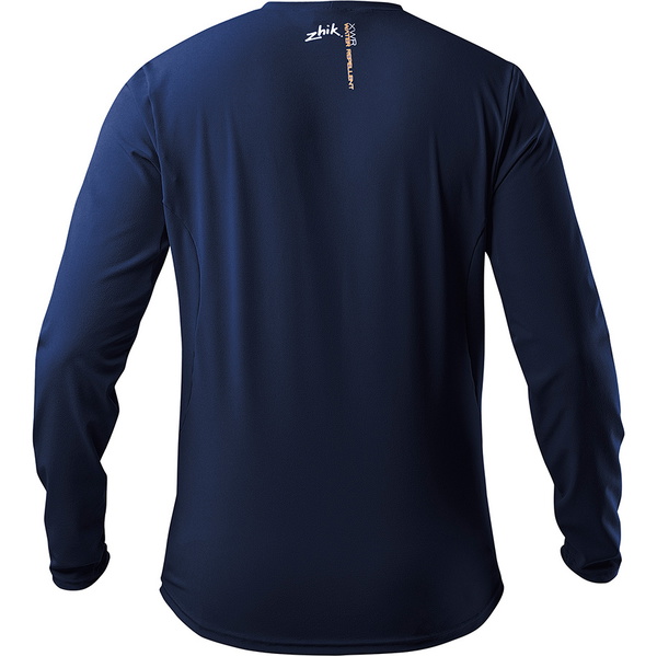 2026 Zhik Mens XWR Water Repellent Long Sleeve T-Shirt ATE0093 Steel Blue
